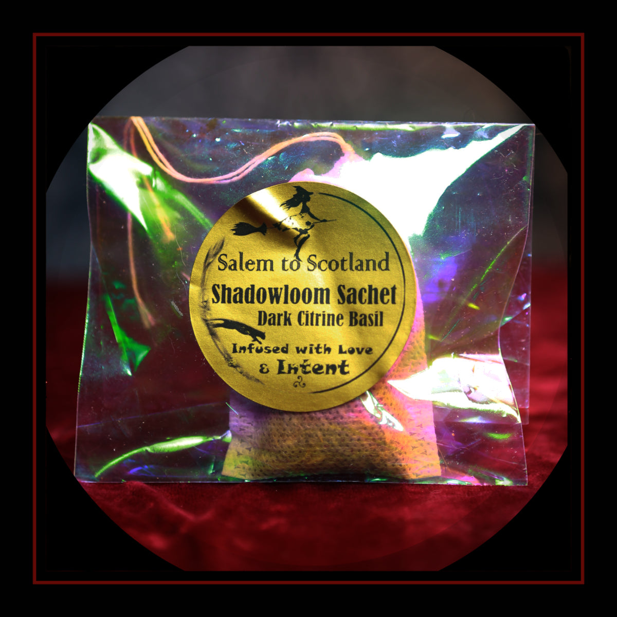 ✨ Elevate Your Space with the Shadowloom Drawer Sachet – Dark Citrine Basil! 🌿💎🕯️✨